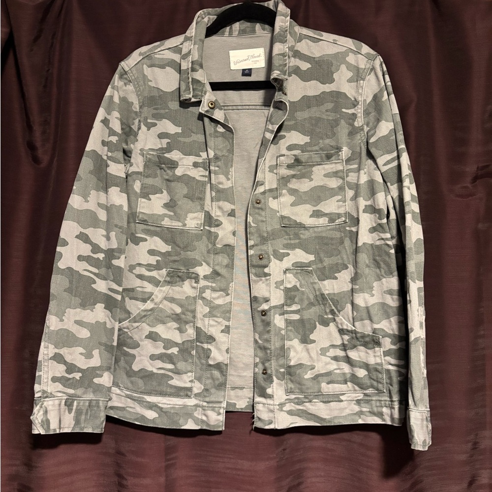 Universal Thread Camouflage Field Jacket